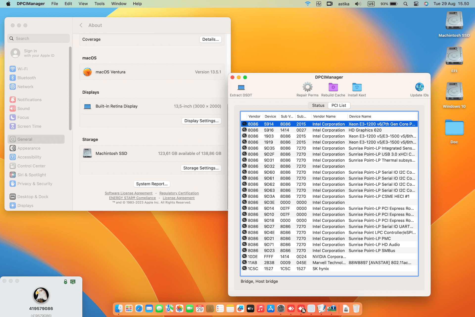 Microsoft Surface Book 2 2nd [KabyLake R   Intel UHD 620 + I2C]   OpenCore 1